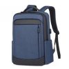Раница за лаптоп 15.6″ от водоустойчив материал, с USB порт – синя