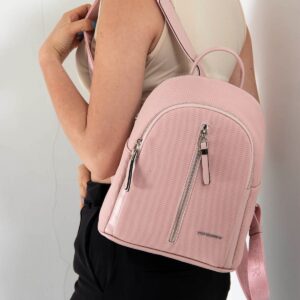 Silver & Polo Pink - Pink SP901 Kadın Sırt Çantası