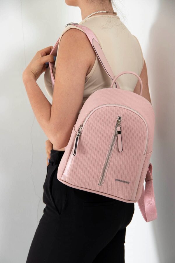 Silver & Polo Pink - Pink SP901 Kadın Sırt Çantası