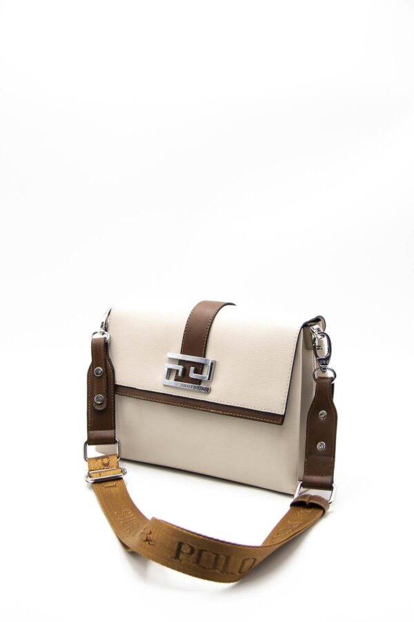 Silver & Polo Bej - A.Taba SP1009 Kadın Çapraz Çanta 5