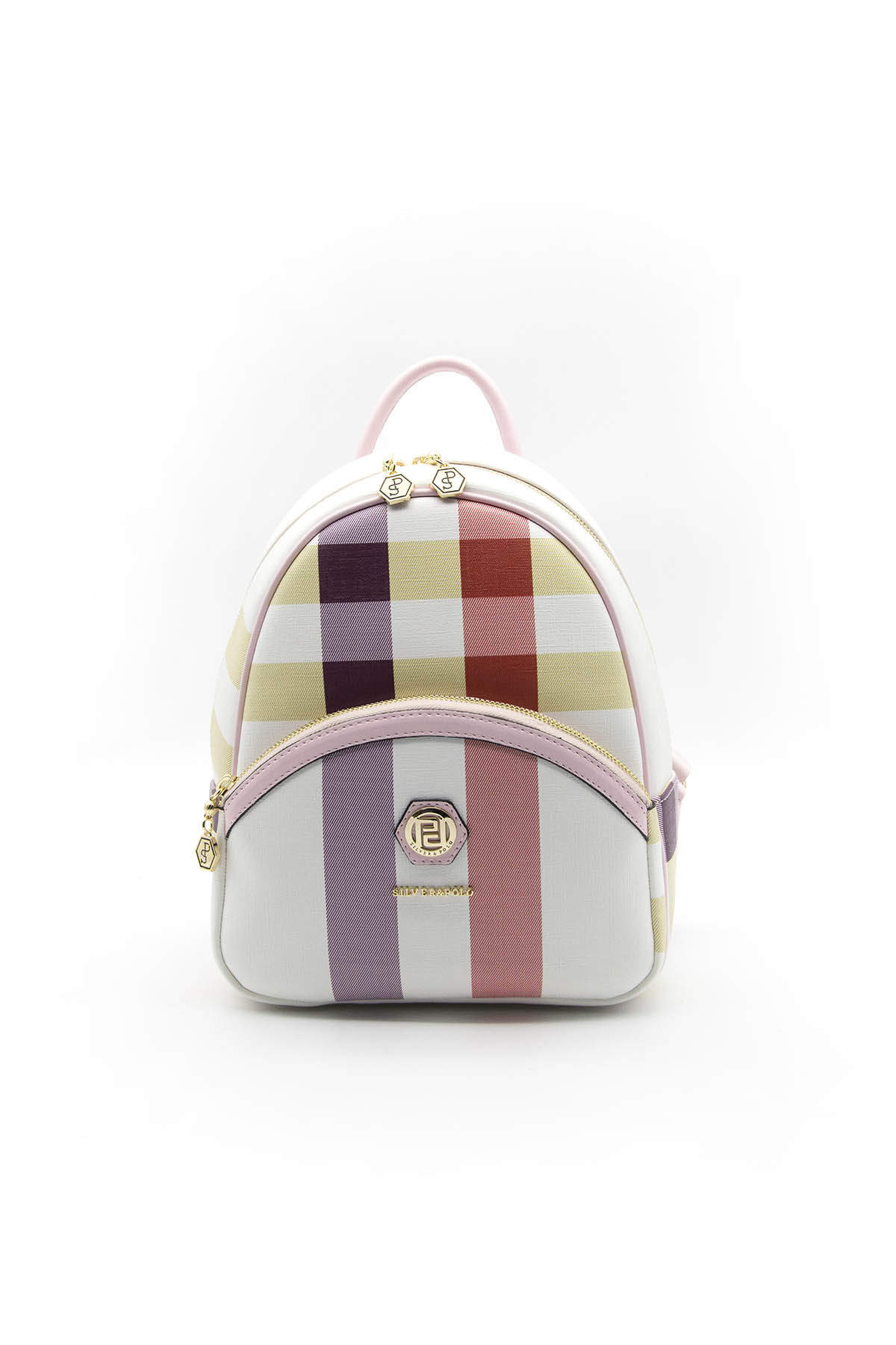 Silver & Polo Lila-Mat Pembe SP945 Kadın Sırt Çantası