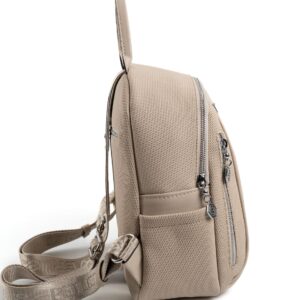 Silver & Polo Kum Bej SP906 Kadın Sırt Çantası 2
