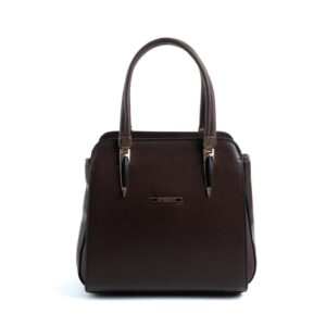 Silver & Polo SP1136 дамска чанта в тъмно кафяв цвят | Еко кожа, стил и качество Дамска чанта Silver & Polo SP1136 тъмно кафява – елегантна чанта от еко кожа