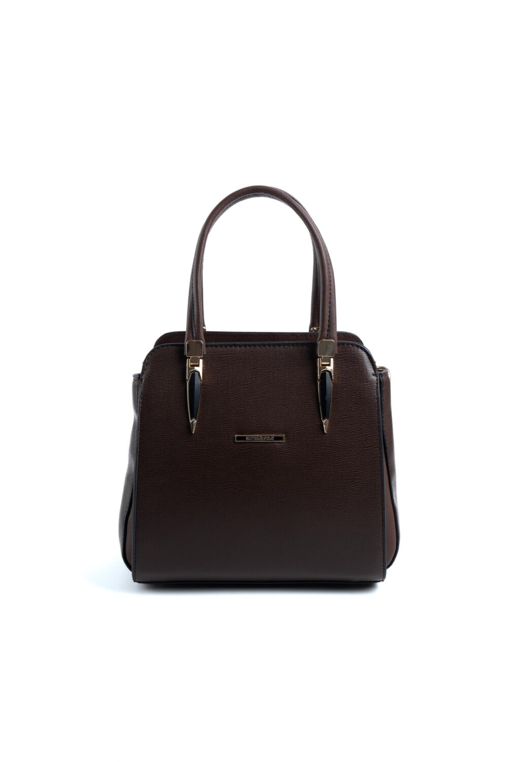 Silver & Polo SP1136 дамска чанта в тъмно кафяв цвят | Еко кожа, стил и качество Дамска чанта Silver & Polo SP1136 тъмно кафява – елегантна чанта от еко кожа