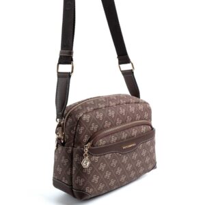 Silver & Polo Kahve SP1201 Kadın Çapraz Çanta 3