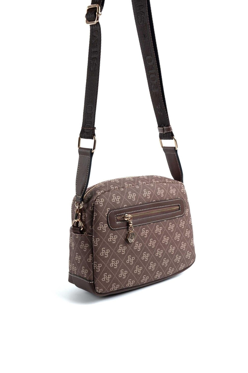 Silver & Polo Kahve SP1201 Kadın Çapraz Çanta 5