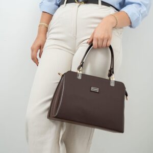 Silver & Polo Kahve SP972 Kadın El Çantası