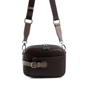 Дамска чанта Silver&Polo SP1156 Kahve Vizon – елегантна кафява чанта с регулируема дръжка