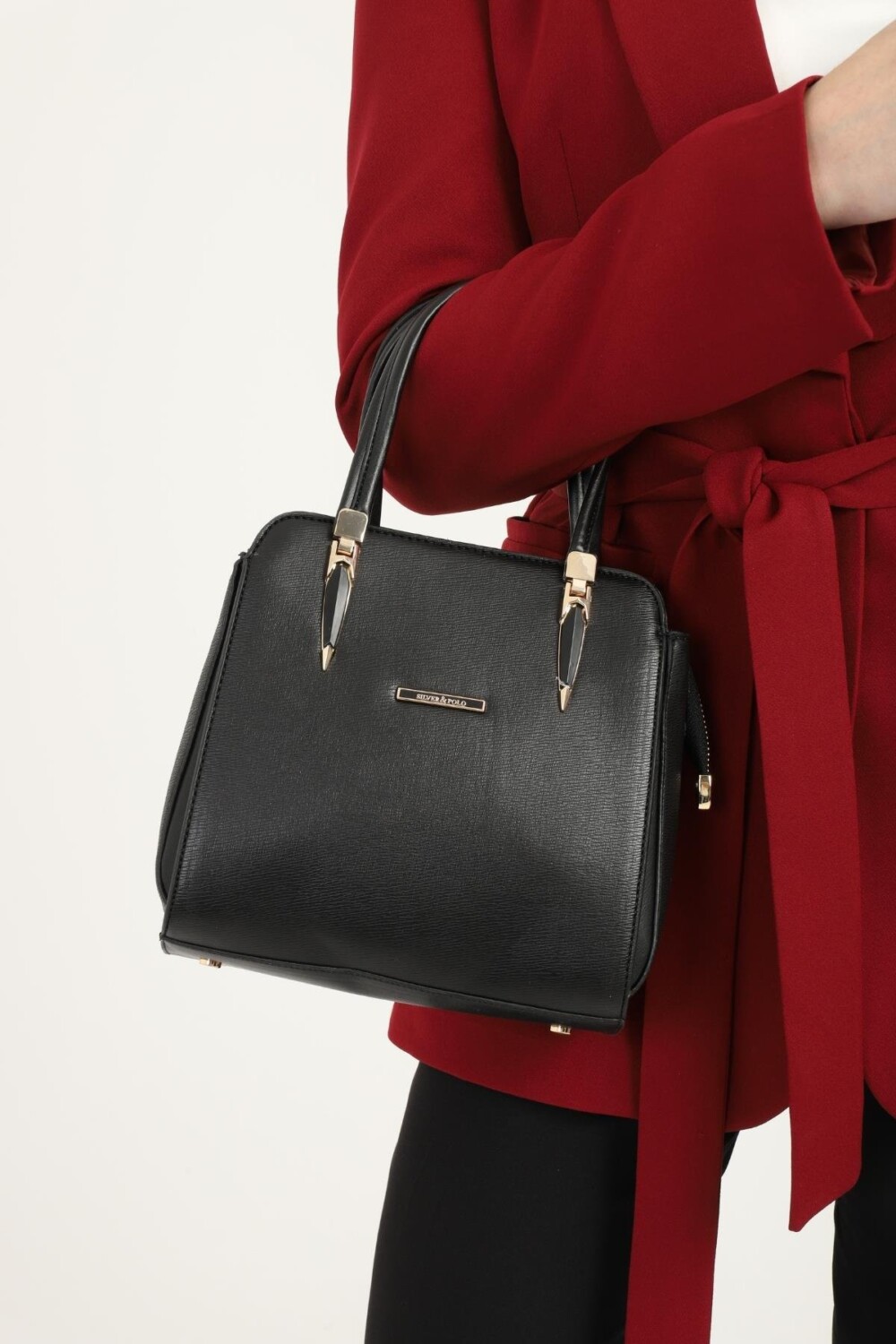 Silver & Polo Siyah SP1136 Kadın El Çantası 1
