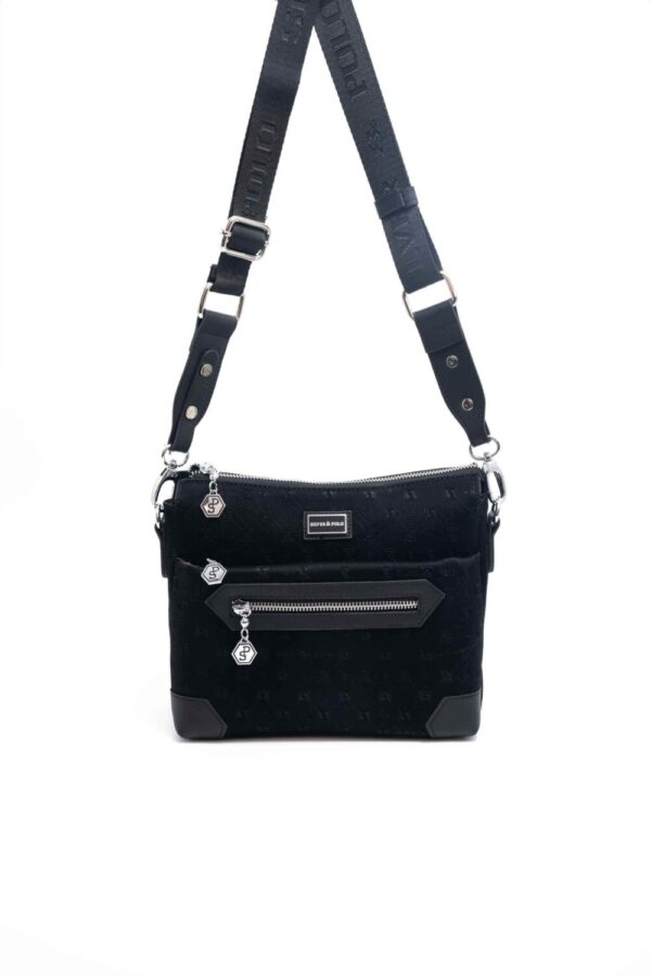Silver & Polo Siyah - Siyah SP1110 Kadın Çapraz Çanta