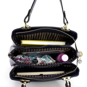 Елегантна дамска чанта Silver & Polo в черен цвят, подходяща за ежедневие и офис.