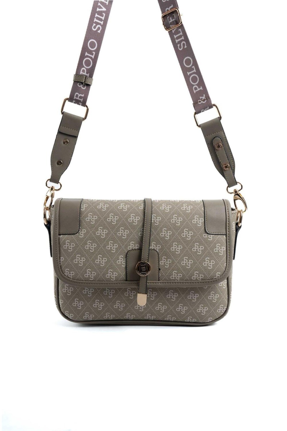 Silver & Polo Yeşil SP1182 Kadın Çapraz Çanta 1