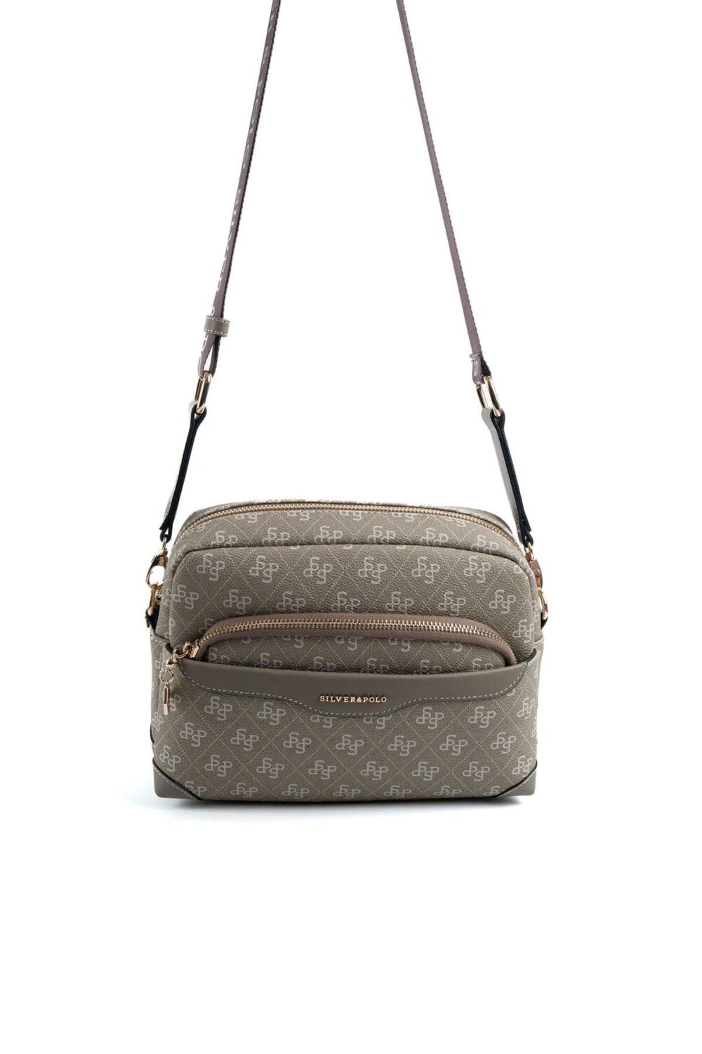Silver & Polo Yeşil SP1201 Kadın Çapraz Çanta 1