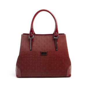 Дамска чанта Silver&Polo модел SP667 в цвят бордо