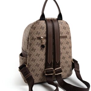 Silver & Polo Koyu Bej - Kahve SP906 Kadın Sırt Çantası 2 Дамска раница Silver & Polo SP906 Koyu Bej Kahve – елегантна и стилна ежедневна раница от еко кожа