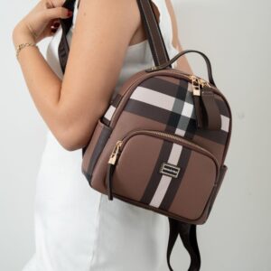 Дамска раница Silver Polo SP1130 Koyu Kahve - елегантна кафява раница за жени