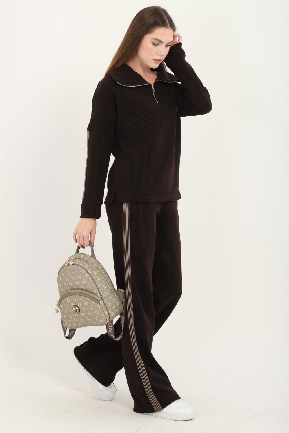 Silver & Polo Yeşil SP945 Kadın Sırt Çantası 1