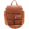 Дамска раница Enrico Coveri от висок клас еко кожа – кафява, стилна и практична