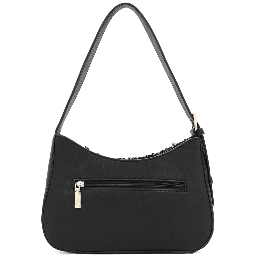 Дамска чанта от еко кожа и плюш Coveri Collection 1