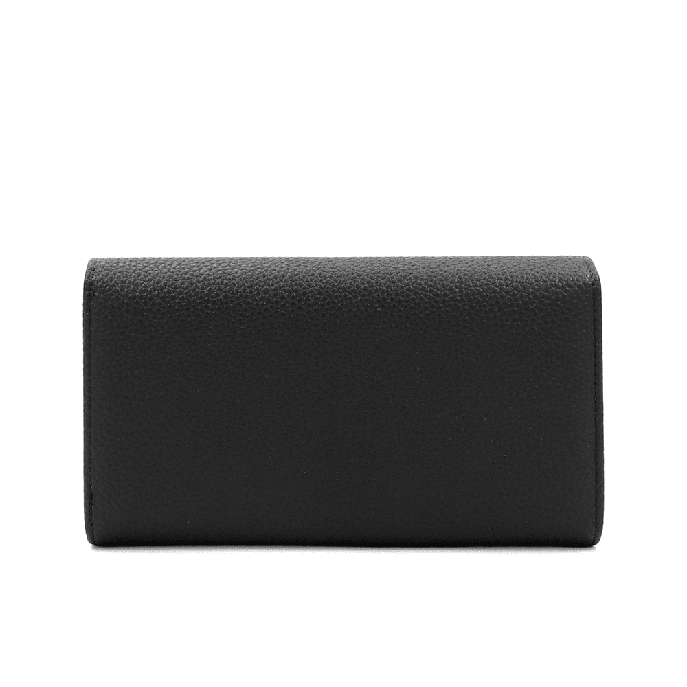 Дамско портмоне Coveri Collection 2 Дамско портмоне Coveri Collection в черен цвят с цип и релефна кожа