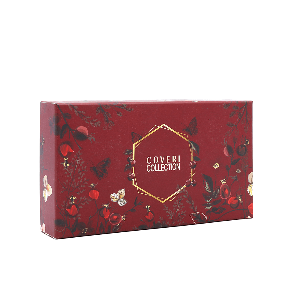 Дамско портмоне Coveri Collection 5 Дамско портмоне Coveri Collection в кафяв цвят с цип и релефна кожа