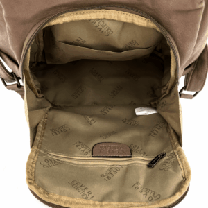 Луксозна дамска 2 в 1 раница и чанта от еко кожа – светло кафява 2 Луксозна дамска 2 в 1 раница и чанта от еко кожа Coveri Collection – светло кафява