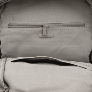 Дамска раница David Jones от рипсено кадифе в бежов цвят