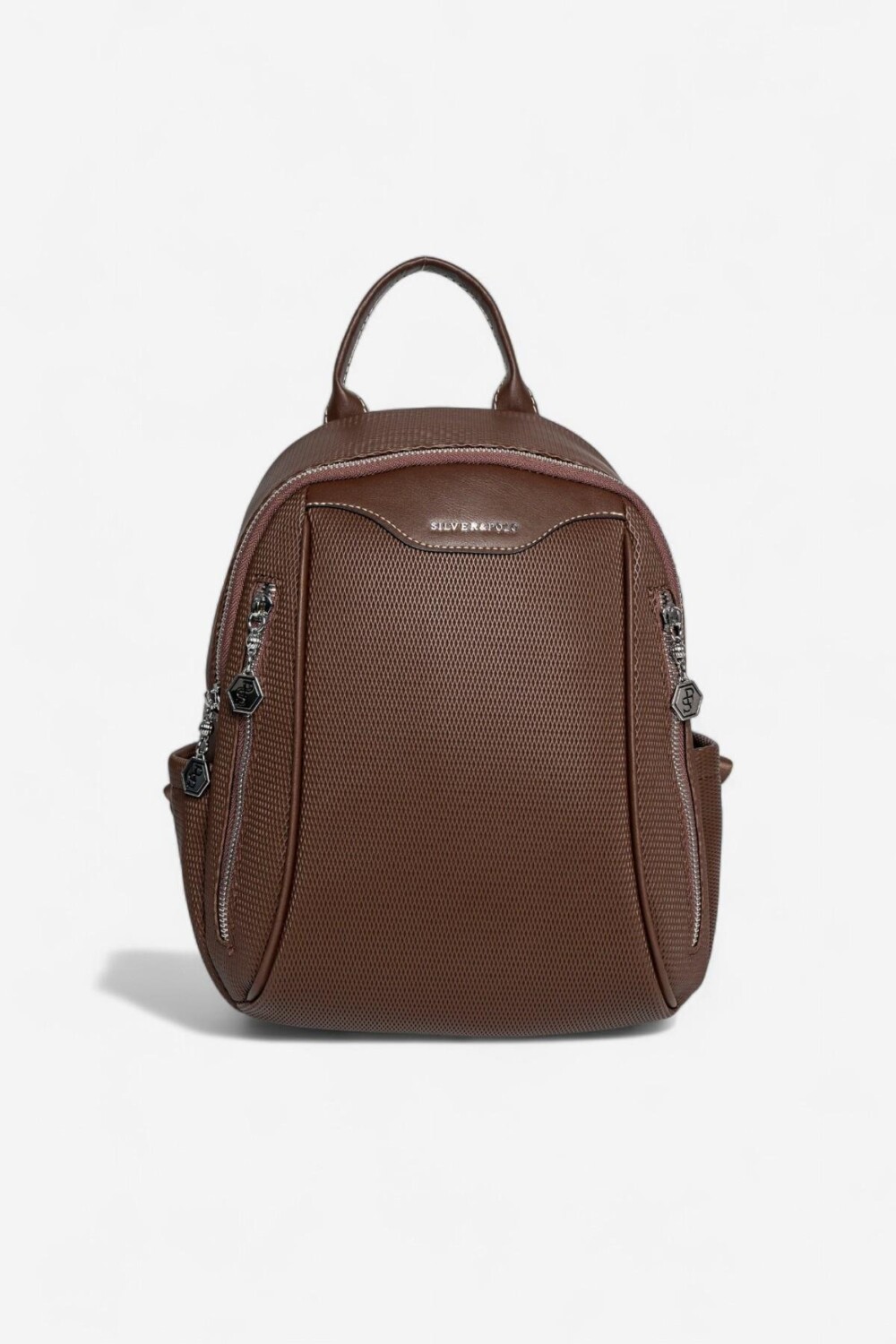 Silver & Polo Kahve SP906 Sırt Çantası Раница Silver Polo SP906 кафява дамска ежедневна луксозна
