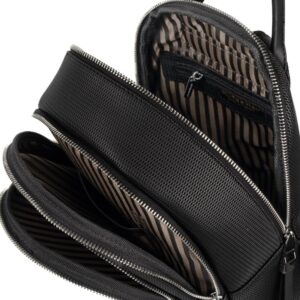 Silver & Polo SP1265 Kadın Sırt Çantası Petek Karamel-Kahve 4 Дамска раница Silver & Polo SP1265 в карамел и кафяво – модерна ежедневна раница