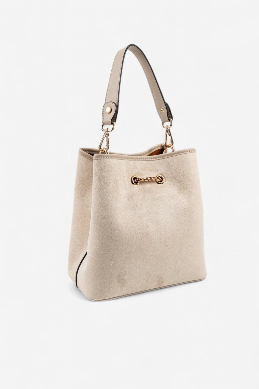 Silver & Polo SP967 Kadın Çapraz Çanta Süet Bej-Kum 3