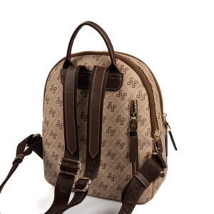 Silver&Polo 1265 Bej-Mat Kahve 3 Дамска раница Silver&Polo 1265 от еко кожа