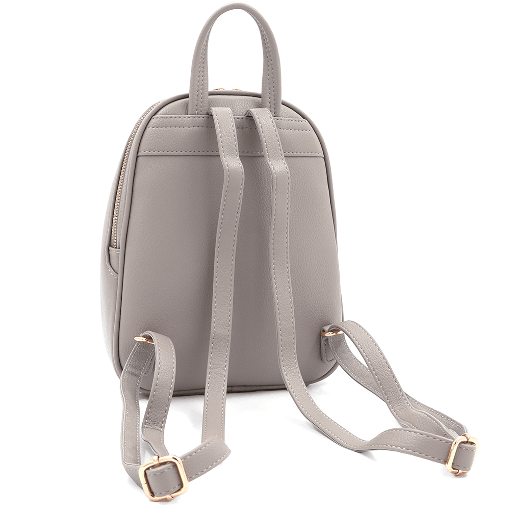 Дамска раница David Jones в сив цвят 1