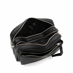 Стилна дамска чанта за през рамо 2 Черна дамска чанта YYCoveri – ежедневна дамска чанта през рамо с компактна форма