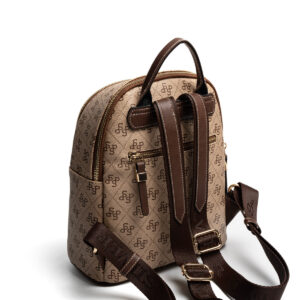 Silver & Polo Koyu Bej-Mat Kahve SP901 Kadın Sırt Çantası 3 Дамска раница Silver & Polo Koyu Bej бежова еко кожа