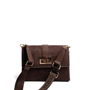 Дамска чанта Silver & Polo SP1009 от велур – ежедневна чанта с регулируема презрамка.