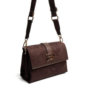 Дамска чанта Silver & Polo SP1009 от велур – ежедневна чанта с регулируема презрамка.