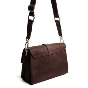 Дамска чанта Silver & Polo SP1009 от велур – ежедневна чанта с регулируема презрамка.