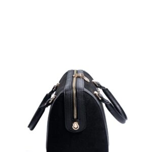 Черна дамска чанта Silver Polo SP1091 от еко кожа с презрамка