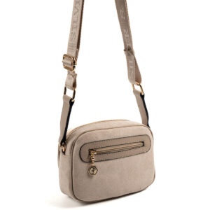 Дамска чанта Silver Polo SP1111 Bej-Kum – ежедневна crossbody чанта с регулируема презрамка