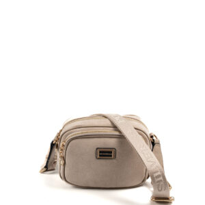 Дамска чанта Silver Polo SP1111 Bej-Kum – ежедневна crossbody чанта с регулируема презрамка
