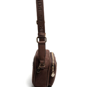 Дамска кафява чанта Silver Polo SP1111 Kahve – ежедневна crossbody чанта с регулируема презрамка