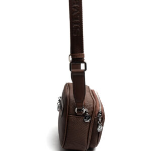 Дамска кафява чанта Silver Polo SP1111 Kahve – ежедневна crossbody чанта с регулируема презрамка