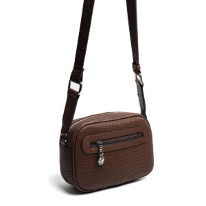Дамска кафява чанта Silver Polo SP1111 Kahve – ежедневна crossbody чанта с регулируема презрамка