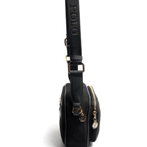 Дамска черна чанта Silver Polo SP1111 Siyah – ежедневна crossbody чанта с регулируема презрамка
