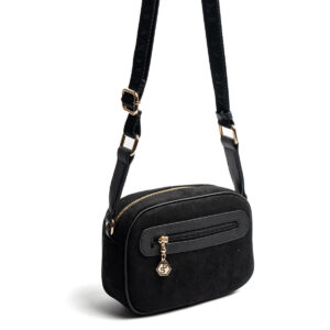 Дамска черна чанта Silver Polo SP1111 Siyah – ежедневна crossbody чанта с регулируема презрамка