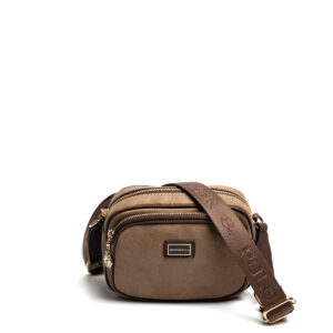 Silver & Polo SP1111 VİZON-MAT KAHVE 4 Дамска чанта Silver Polo SP1111 Vizon – ежедневна crossbody чанта с регулируема презрамка