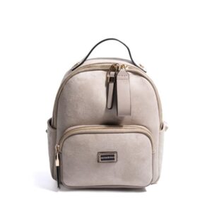 Silver & Polo SP1130 Kadın Sırt Çantası Süet Bej-Kum Дамска раница Silver & Polo SP1130 в бежов цвят – стилна и практична