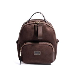 Тъмно кафява дамска раница Silver & Polo SP1130 – стилна и практична