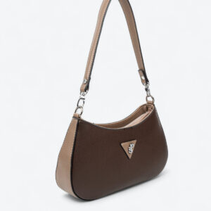 Кафява дамска чанта Silver & Polo SP1251 с регулируема дръжка и допълнително портмоне – елегантен модел за ежедневие.