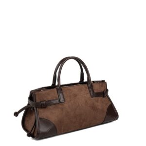 Кафява дамска чанта Silver & Polo SP1260 – елегантна ежедневна чанта от еко кожа.